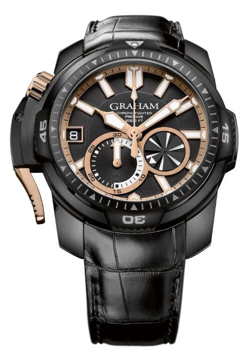 Review Replica Watch Graham Chronofighter Oversize Prodive 2CDAZ.B04A - Click Image to Close